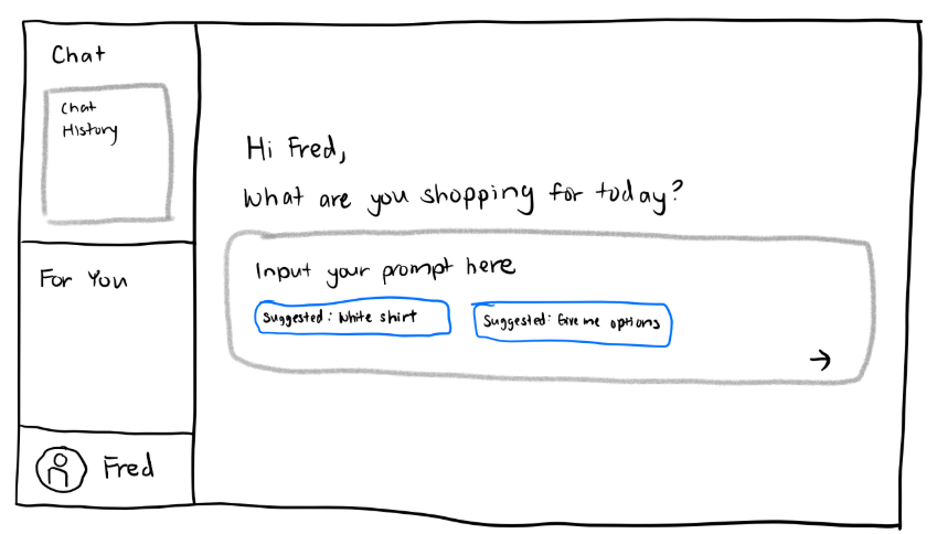 Birdie Sketch: Landing Page