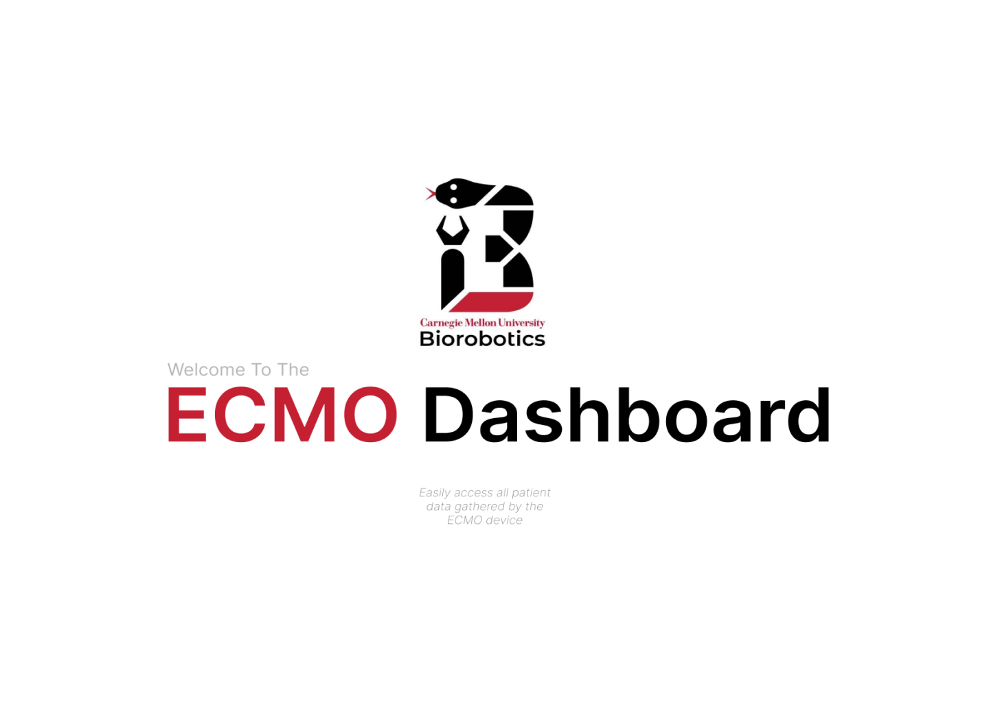 ECMO Dashboard
